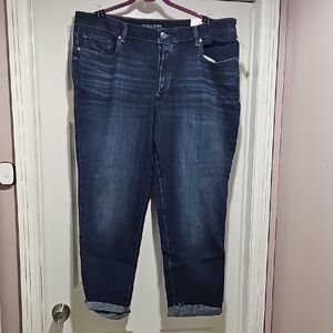 Maurices Plus 24W Boyfriend Jean